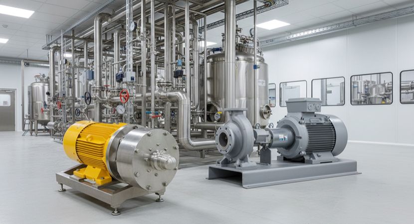 انتخاب پمپ بر پایه ویژگی حرارتی سیال؛ چه زمانی هموژنایزر گزینه مناسب است و چه زمانی پمپ روغن داغ عملکرد بهتری دارد؟